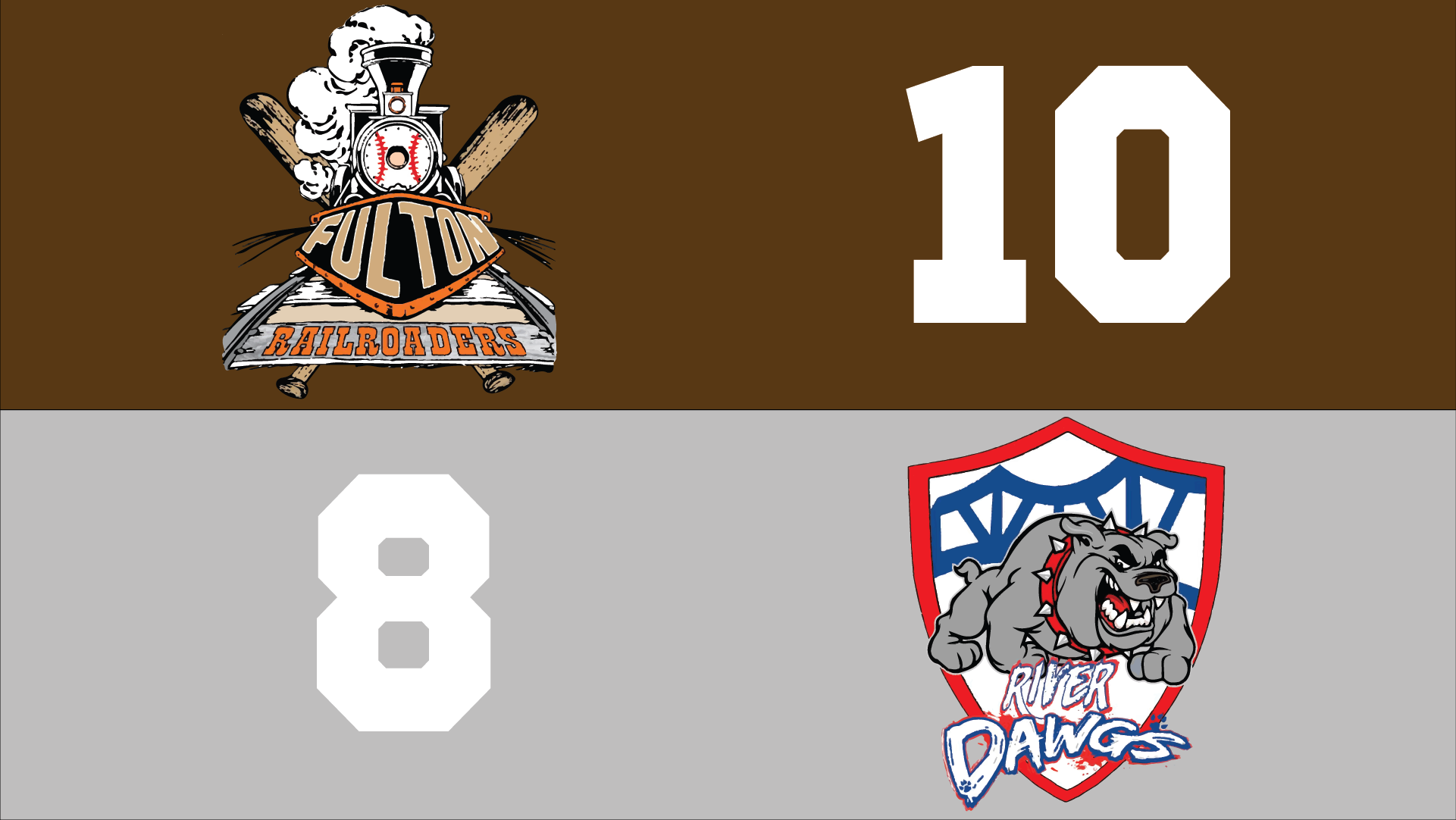 Owensboro RiverDawgs Almost Erases 7-Run Deficit In Loss To Fulton Railroaders