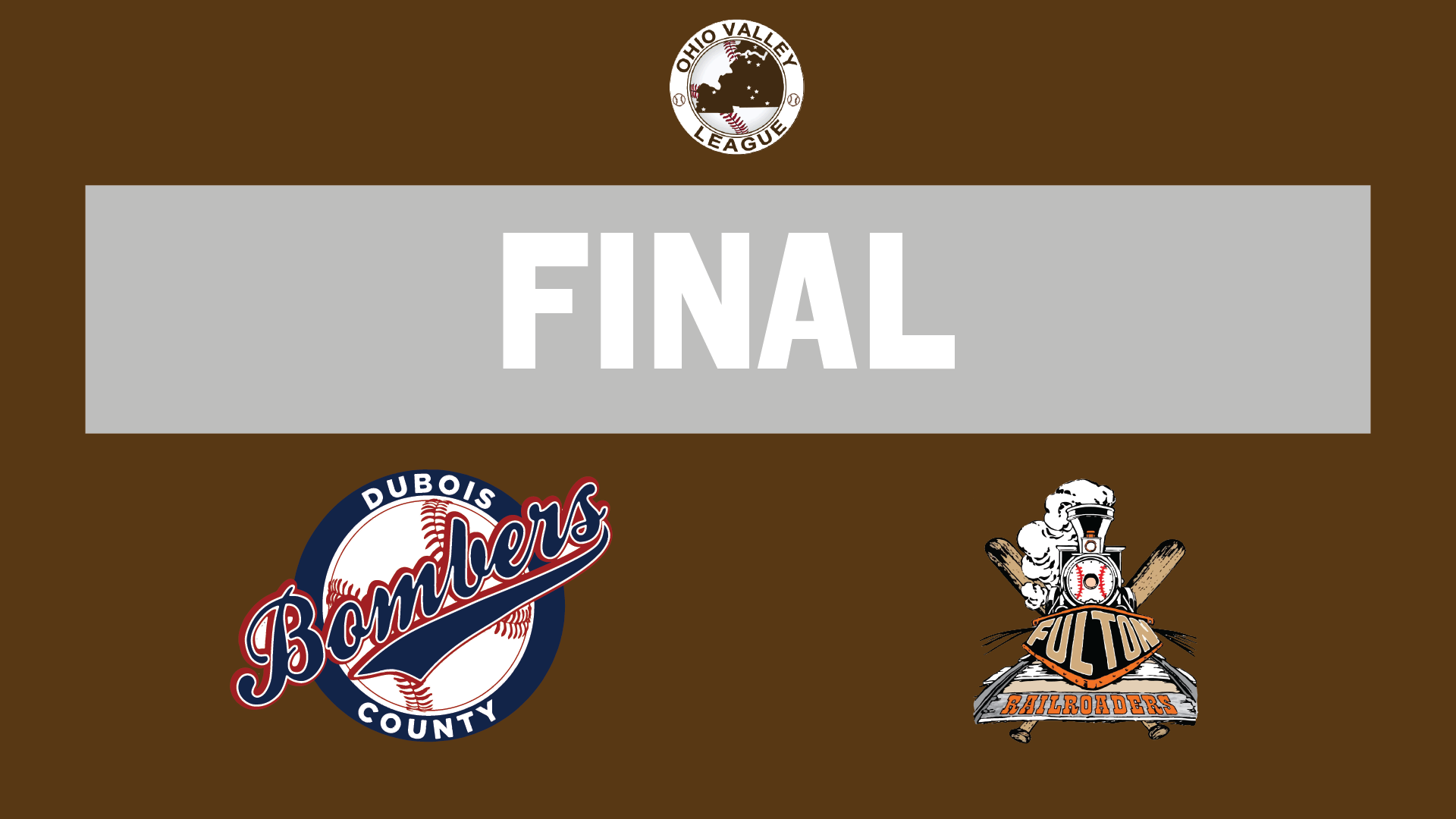 Dubois County Bombers Can't Catch Up To Fulton Railroaders