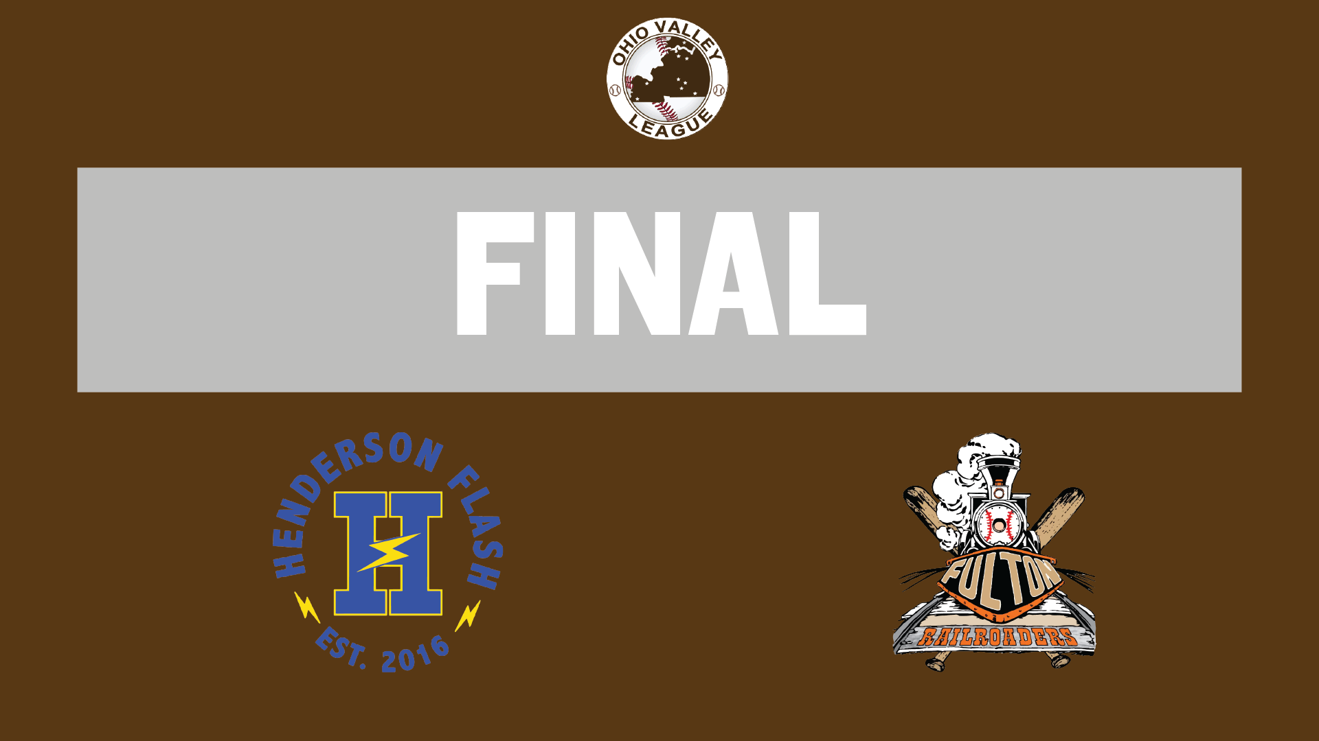 Henderson Flash Claims Lead In Eighth Inning To Defeat Fulton Railroaders