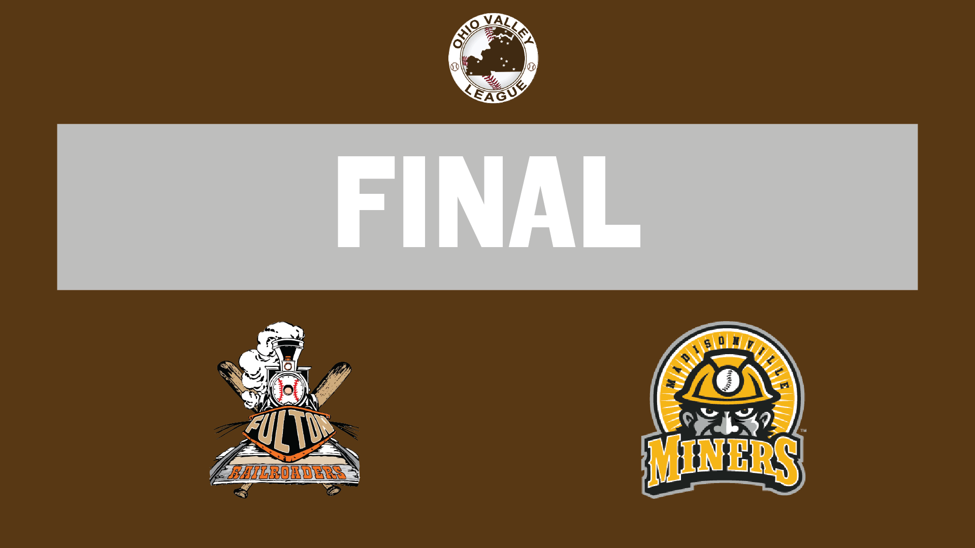 Fulton Railroaders Falls To Madisonville Miners After Sixth Inning Score