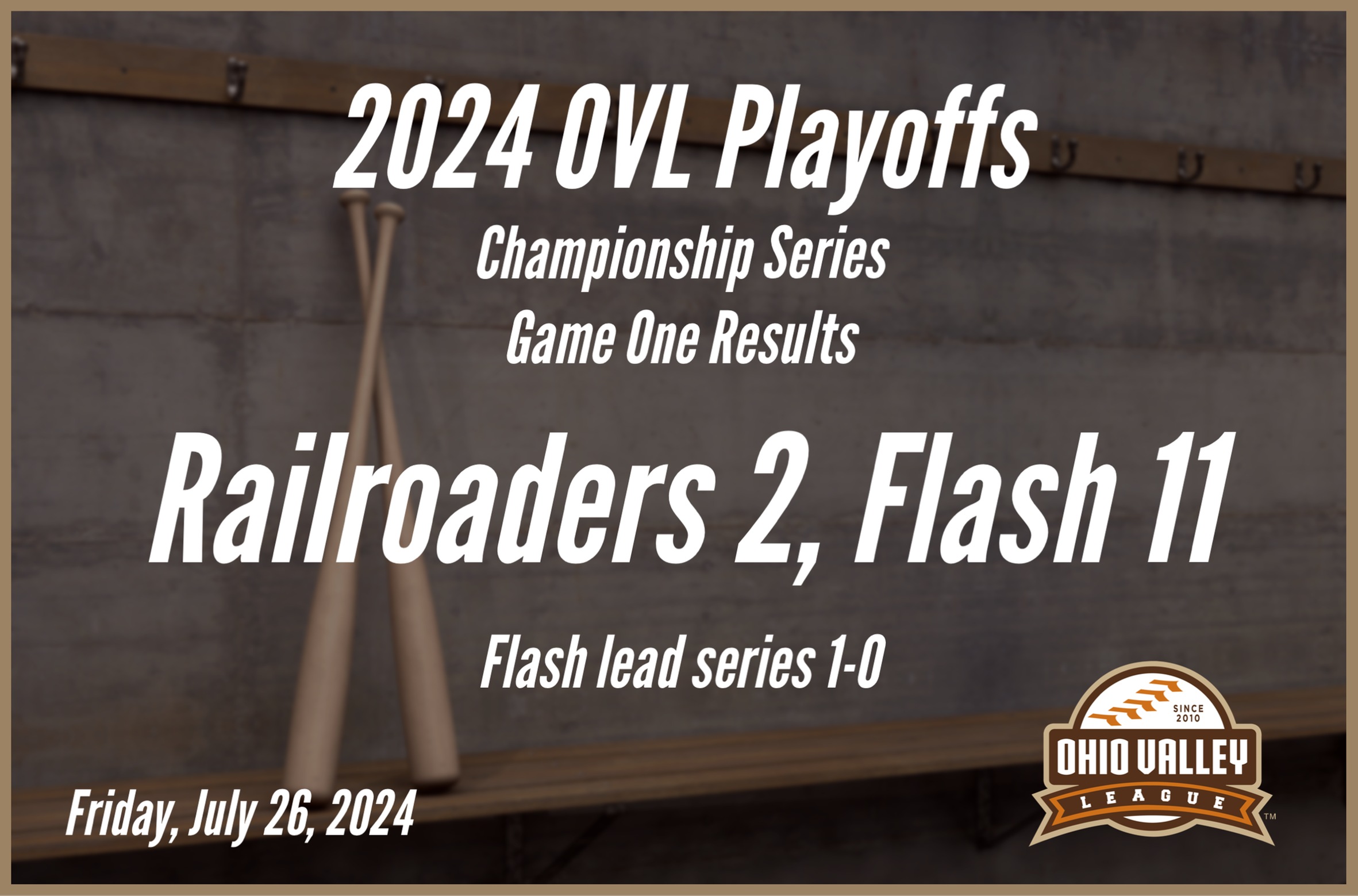 CHAMPIONSHIP SERIES GAME ONE: Fourth-Inning Spurt Lead Henderson Flash Past Fulton Railroaders